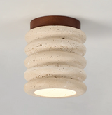 Wabi Sabi Travertin Plafondlamp