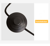 Wabi-Sabi LED Vloerlamp – Scandinavisch Minimalisme & Japans Design voor een Rustgevende Sfeer