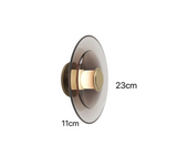 Nordic AuraGlass – Moderne Glazen LED Wandlamp