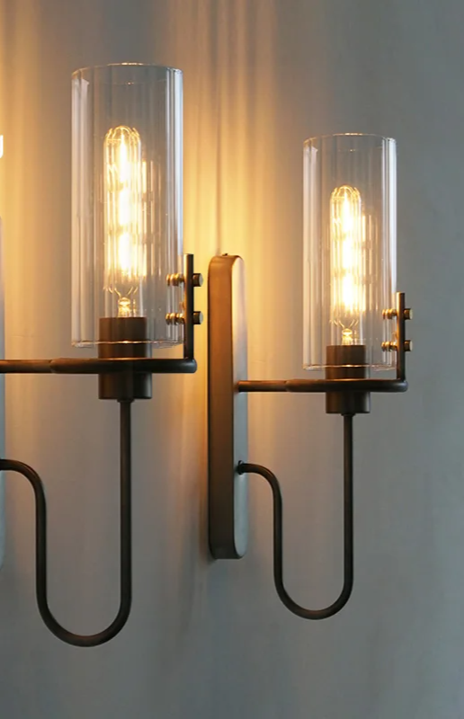 Wandlamp Light & Shadow – Nordic Glas & Metaal E27 LED