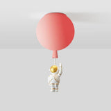 Moderne Maan/Astronauten Led Plafondlamp