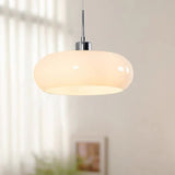 Hailie Broodvormige Glazen Hanglamp