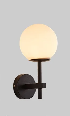 LumiNord – Nordic Moderne LED Wandlamp met Glazen Lichtbol