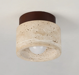 Wabi Sabi Travertin Plafondlamp