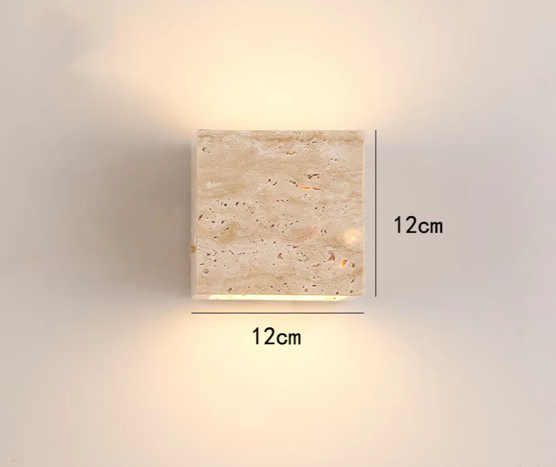 Luxe Marmeren Wandlamp – Stijlvolle LED Verlichting