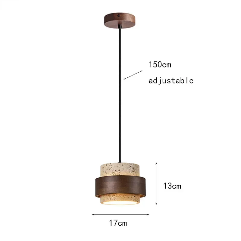 LumiStone Natuursteen LED Hanglamp