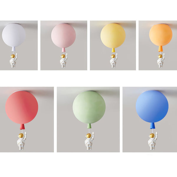 Moderne Maan/Astronauten Led Plafondlamp