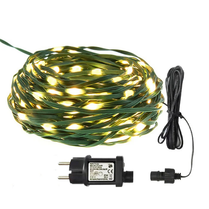 GLOWLINE – 10M-100M Waterdichte LED Lichtslinger met 8 Modi