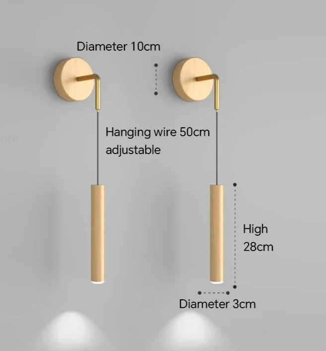 DINDALLED Modern LED Wandlamp