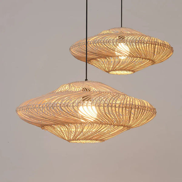 Vintage Rotan Hanglamp