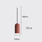 CementoLux – Handgemaakte Cement Hanglamp met LED