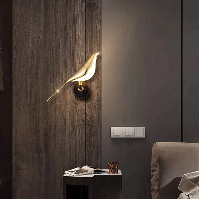 Moderne Wandlamp In De Vorm Van Vogels