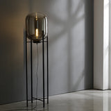 Scandinavische Vloerlamp Glasbol Oda Pulpo Stijl Metaal E27 Modern