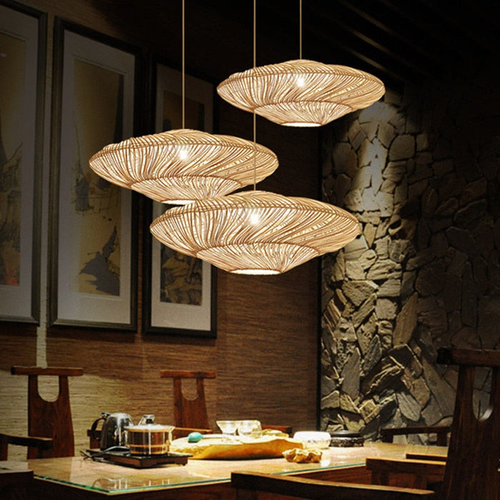 Vintage Rotan Hanglamp