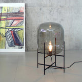Scandinavische Vloerlamp Glasbol Oda Pulpo Stijl Metaal E27 Modern