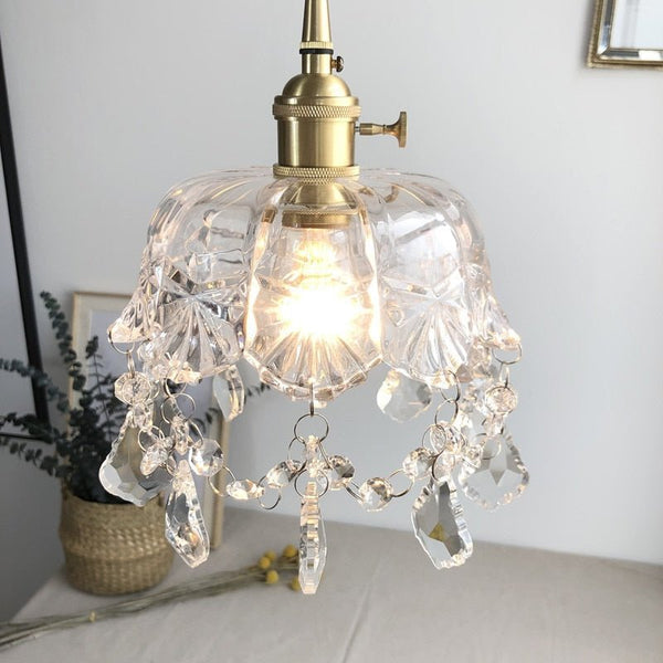 Glazen Kristallen Transparante Hanglamp