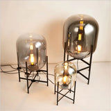 Scandinavische Vloerlamp Glasbol Oda Pulpo Stijl Metaal E27 Modern