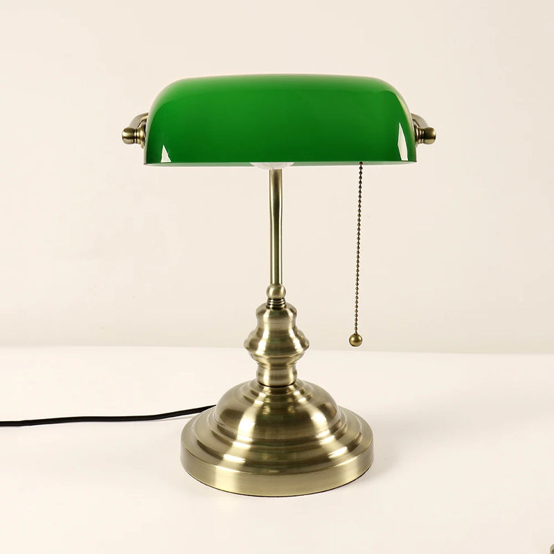 Mid-Century Bankers Tafellamp E27 LED Voor Studie & Kantoor