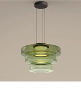 Luxe LED glazen hanglamp – verstelbare moderne kroonluchter