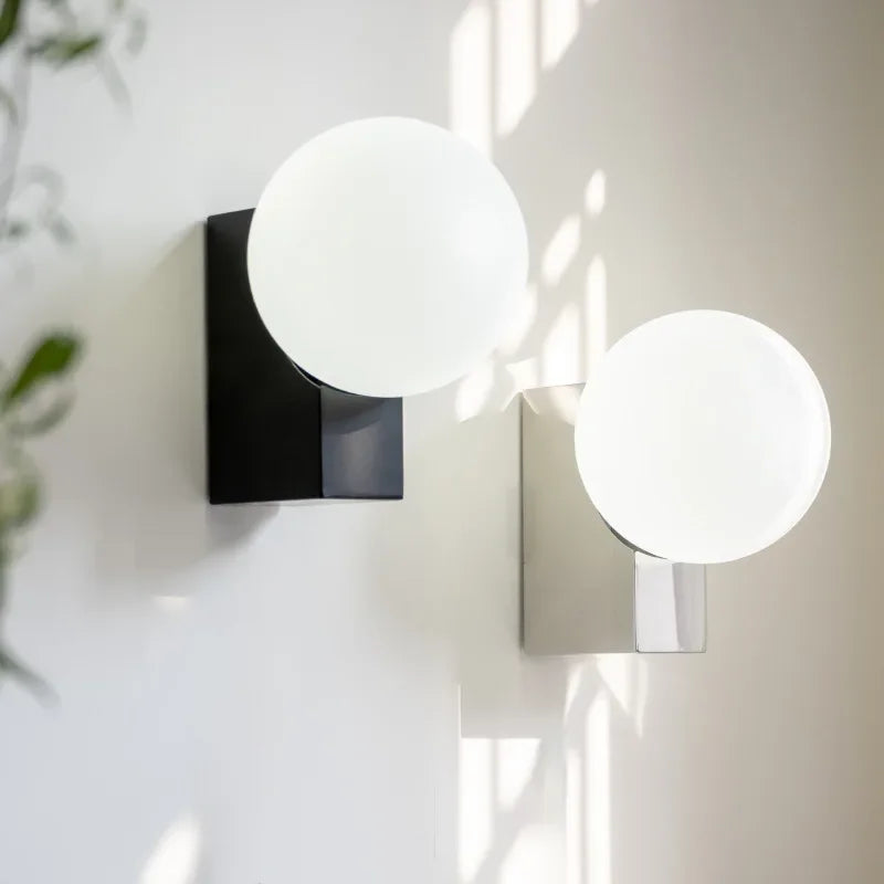 Deense Wandlamp G9 Glasbol Modern Voor Slaapkamer & Foyer