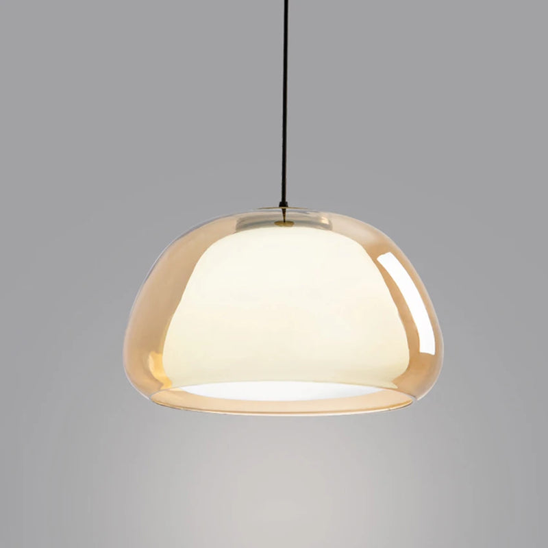 Hanglamp Glas Ø25/40cm Nordic Modern Voor Woon- & Eetkamer