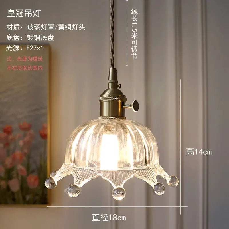 Moderne Glas Hanglamp Voor Slaapkamer, Keuken & Eetkamer Nordic
