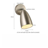 Nordic LED Wandlamp met Lange Arm – Minimalistische Bedlamp Loft