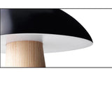 Nordic Tafellamp Klein – Glas & IJzer – LED Bedlampje Touch Switch