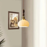 Nordic LED Wandlamp Keramiek & Koper met Walnoot Handvat