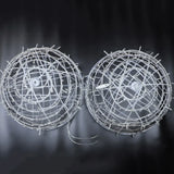 Kerst LED Rotanbal Slinger – Warme Feestverlichting & Buiten Fairy Garden Kerstverlichting