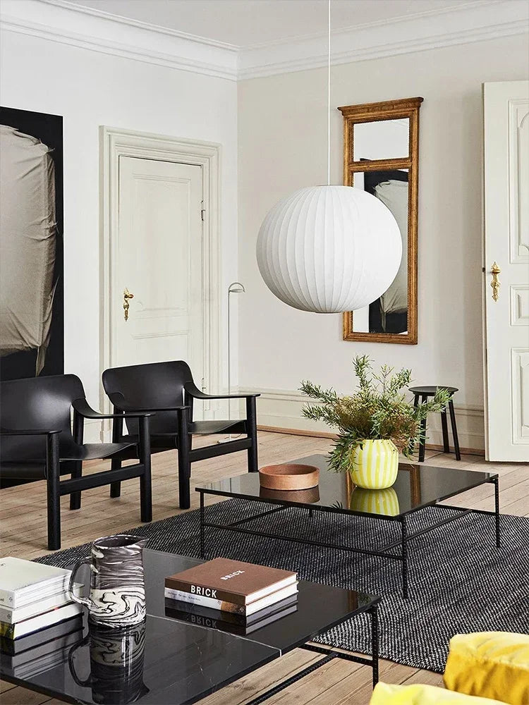 LED Hanglamp Zijde Wit Voor Woonkamer & Hotel