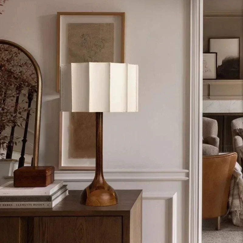 Wabi Sabi Vloerlamp Hout – Design Pata De Elefante Lamp LED E27