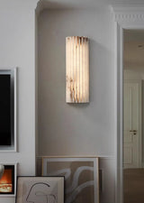 Marmeren Wandlamp – Luxe LED Art Deco Slaapkamer & Badkamer