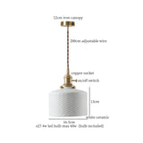 Hanglamp LED Keramiek Wit 4W Nordic Voor Keuken, Woonkamer & Café