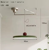 Franse LED Hanglamp – Verstelbare Chrome UFO Plafondlamp 15–30m²