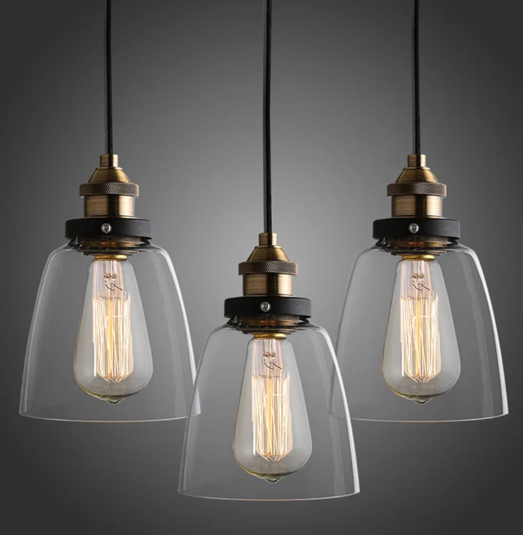 NordicLoom – Moderne Loft Hanglamp met Glas