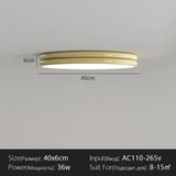Bauhaus Plafondlamp Groen LED Voor Woonkamer, Slaapkamer & Keuken
