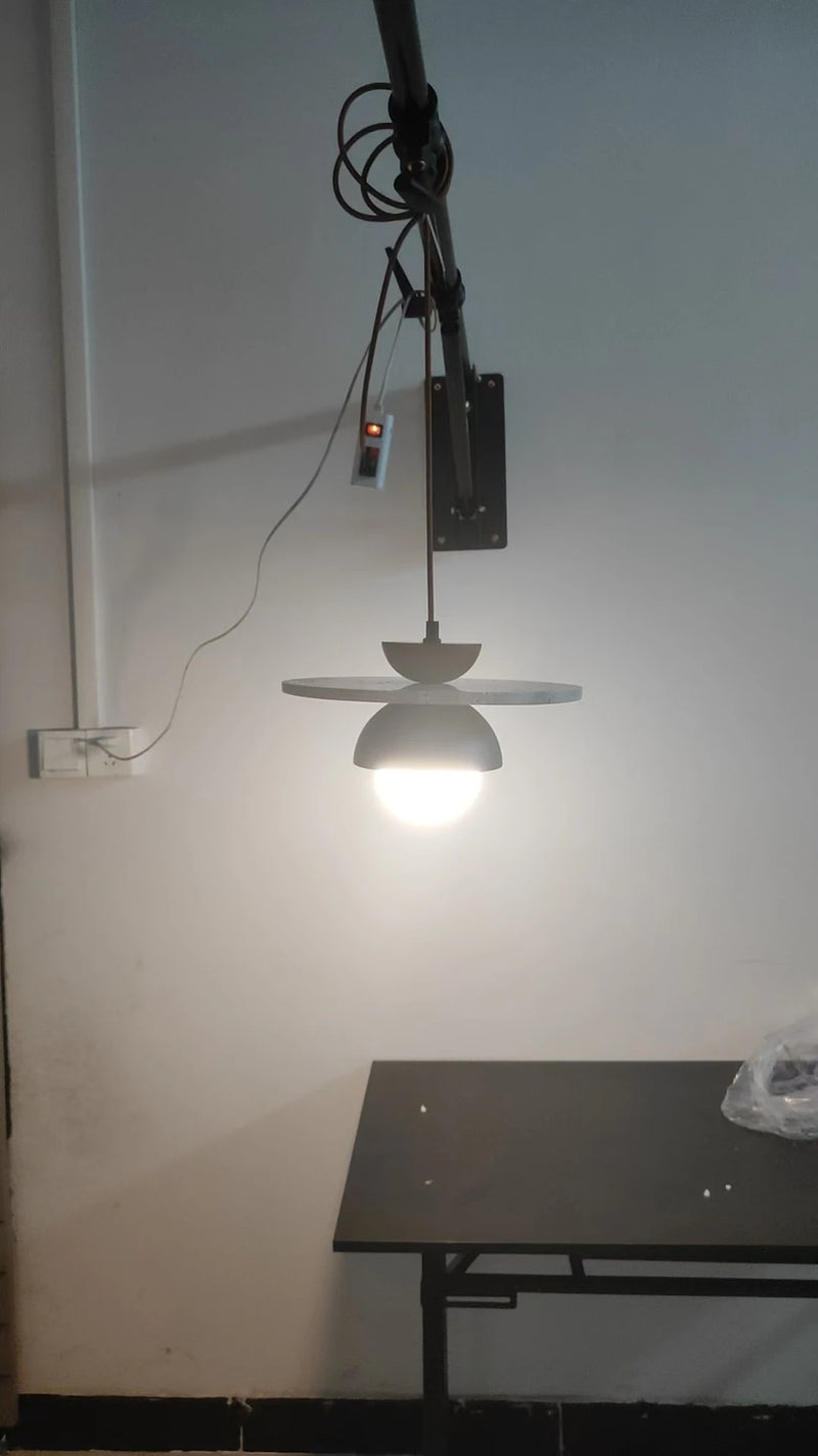 Deense Creatieve LED Hanglamp Walnoothout Voor Slaapkamer & Woonkamer