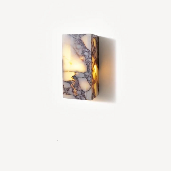 Wabi-Sabi Wandlamp – Bulgari Luxe Steen LED Waterproof Buitenlamp