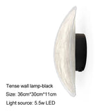 Nordic Wabi-Sabi Wandlamp – Zijde Crème Design Slaapkamerlamp