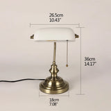 Mid-Century Bankers Tafellamp E27 LED Voor Studie & Kantoor