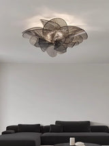 Nordic LED Plafondlamp PVC Zwart/Wit – Moderne Designlamp Slaapkamer