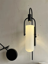 Moderne LED Wandlamp – Glas & Metaal Slaapkamer/Woonkamer Goud/Zwart
