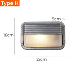 Retro Buiten Wandlamp LED E27 – IP65 Waterdicht Vintage Sconce