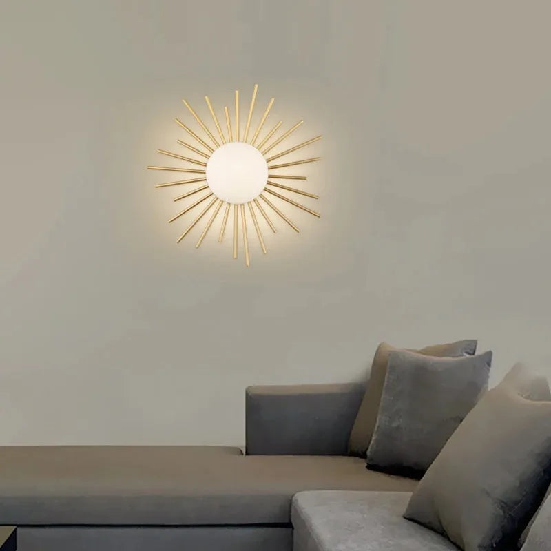 Gouden Plafondlamp – Lotusblad Design LED G9 Ø25/35cm