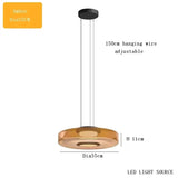 Luxe LED glazen hanglamp – verstelbare moderne kroonluchter