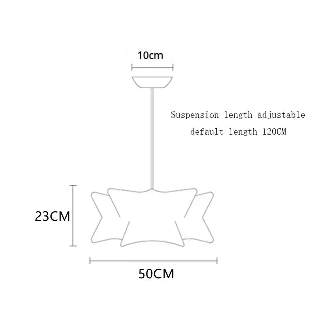 LED Hanglamp Zijde Wit Voor Woonkamer & Hotel