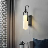 Moderne LED Wandlamp – Glas & Metaal Slaapkamer/Woonkamer Goud/Zwart
