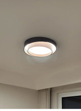Menvix Nordic LED Plafondlamp – Walnoothout Design Slaapkamer & Woonkamer