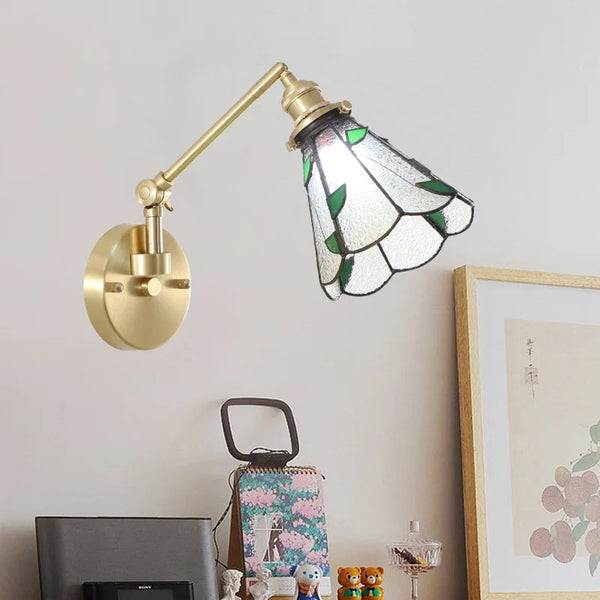 Nordic LED Wandlamp Glas – Verstelbaar, Trekschakelaar, Sfeerverlichting